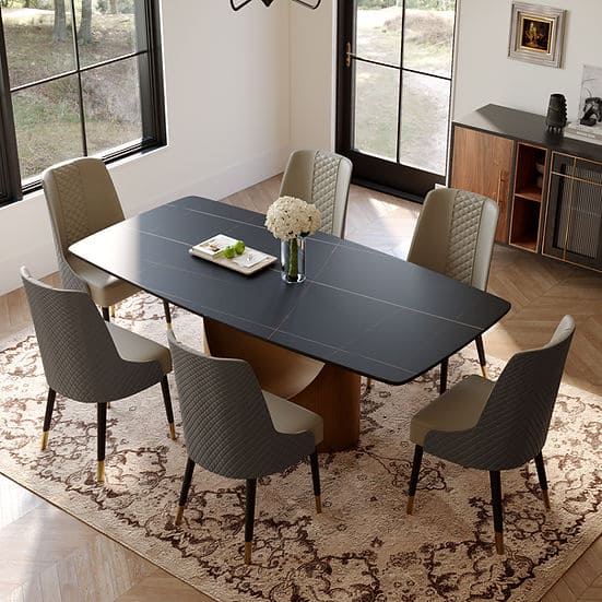 Lexi Table (Matte Sintered Stone)