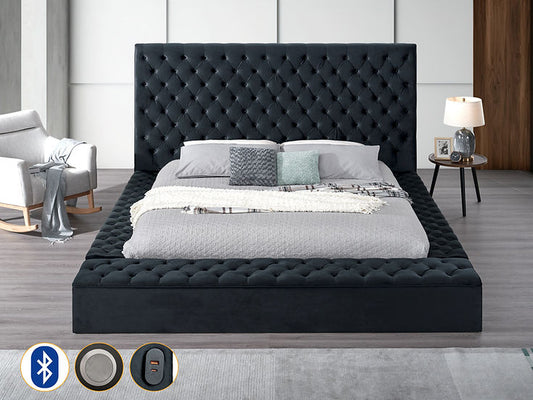 Catalina II Bed (BLACK) STORAGE