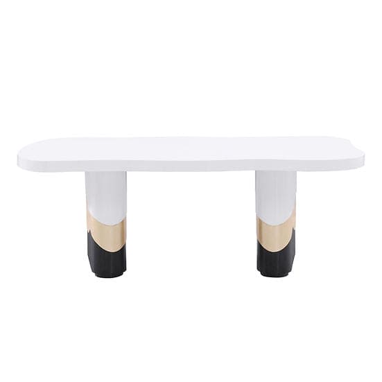 Orion 7 PCS White Dining Set