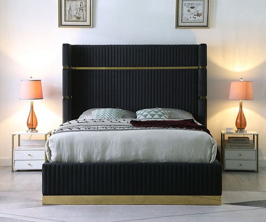 Aspen Bed Black Gold