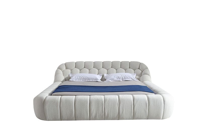 Bubbles bed Platform White Teddy