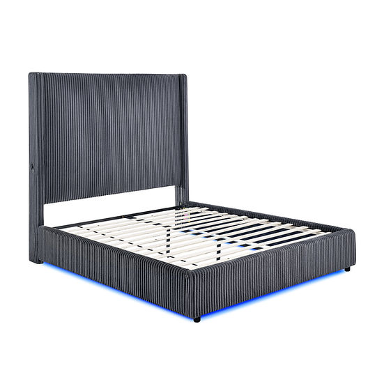 Belinda Bed (Grey)