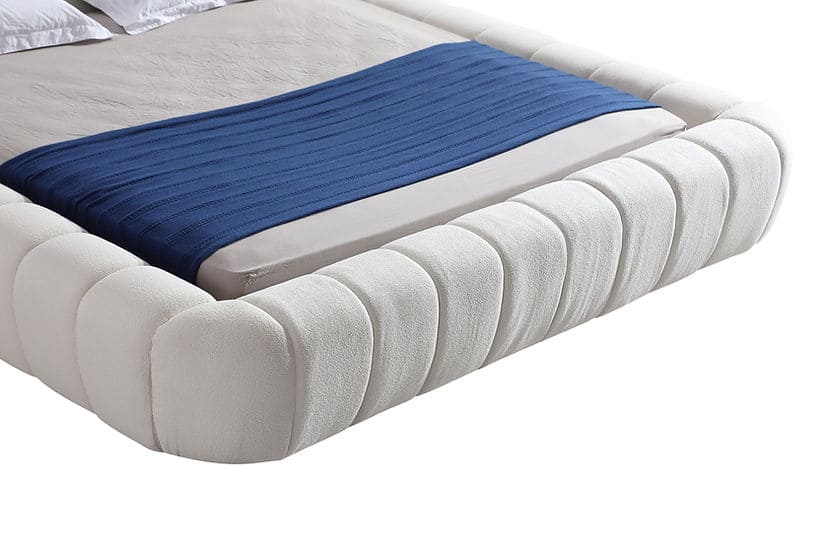 Bubbles bed Platform White Teddy