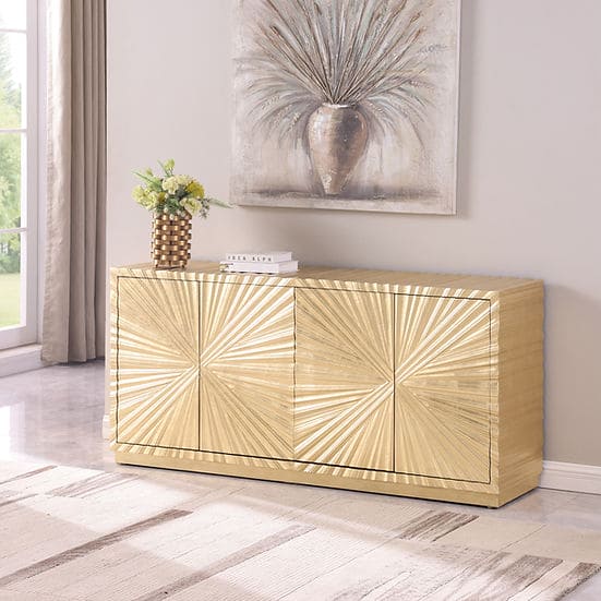 A-C09 Helios Gold Leaf Console