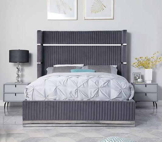 Aspen Bed GREY Gold