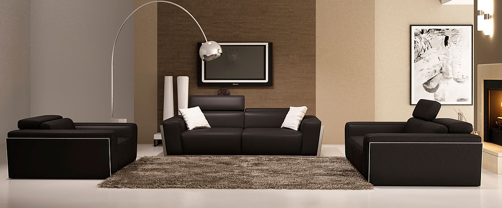 Domo 2pcs Sofa and Loveseat