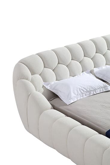 Bubbles bed Platform White Teddy