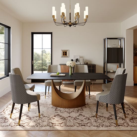 Lexi Table (Matte Sintered Stone)