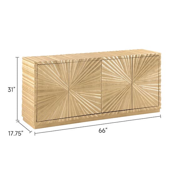 A-C09 Helios Gold Leaf Console