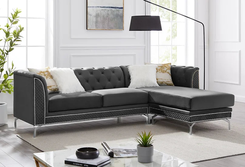 Zia Grey Sectional