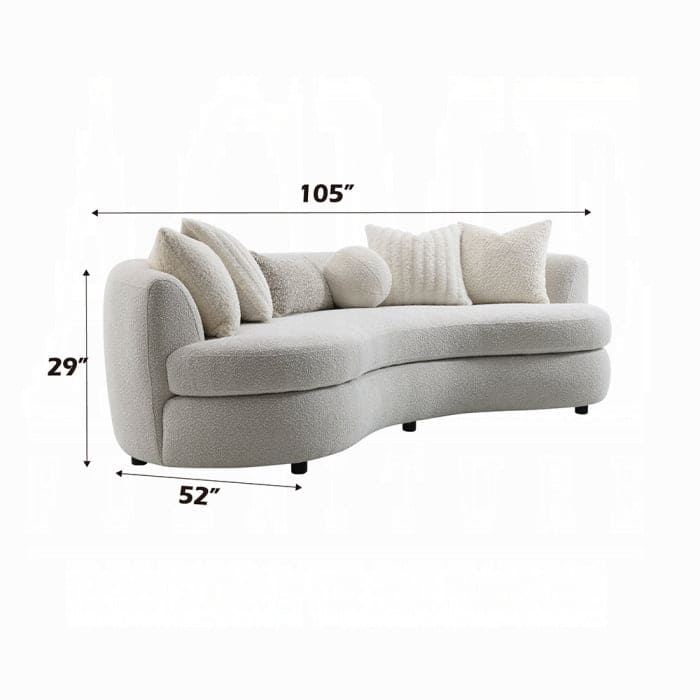 Iniko Sofa W/6 Pillows