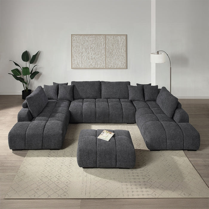 Chosen Sectional Sofa w/6 Pillows