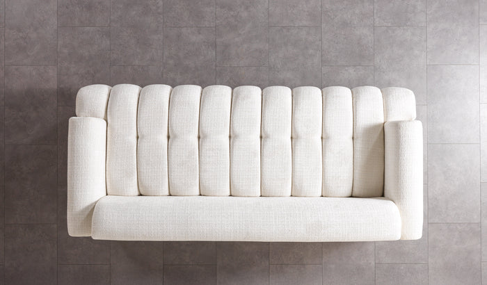 Yulia Ivory Boucle Sofa & Loveseat