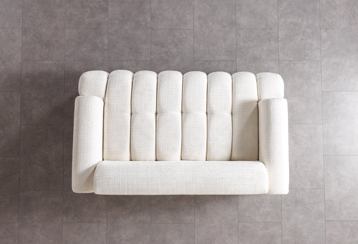 Yulia Ivory Boucle Sofa & Loveseat