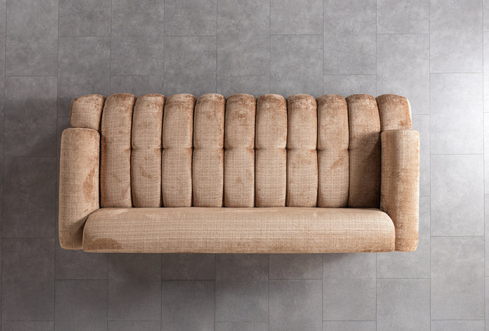 Yulia Coffee Boucle Sofa & Loveseat