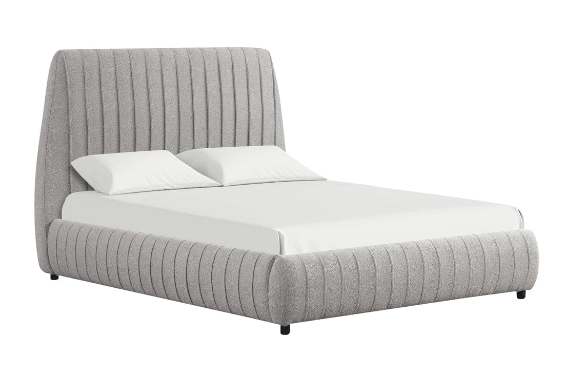 Oasis Platform Bed Gray