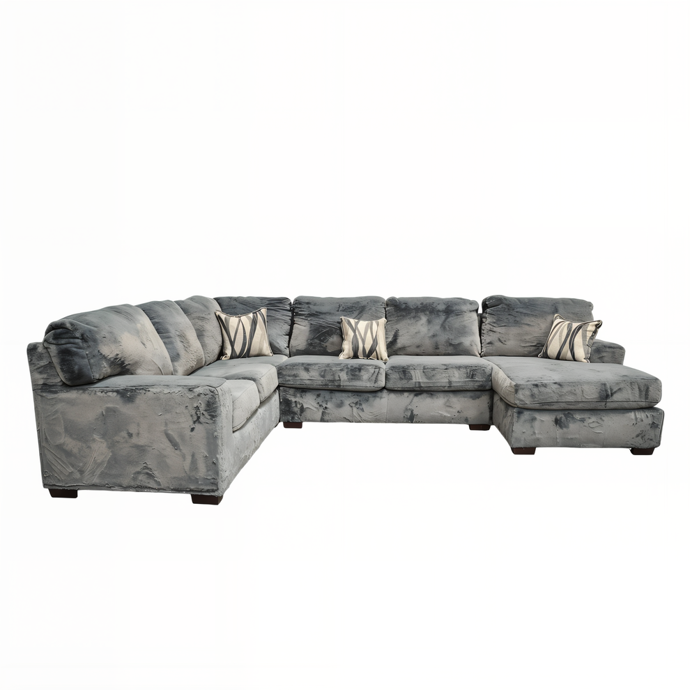 Austin Furby Sectional (Charcoal)