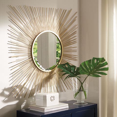 Sun Shine Round Mirror