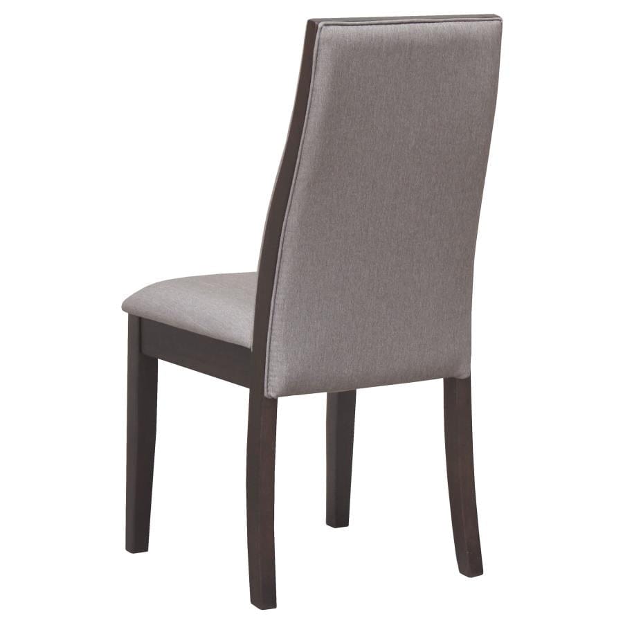 Spring Creek Upholstered Side Chairs Taupe (Set of 2)