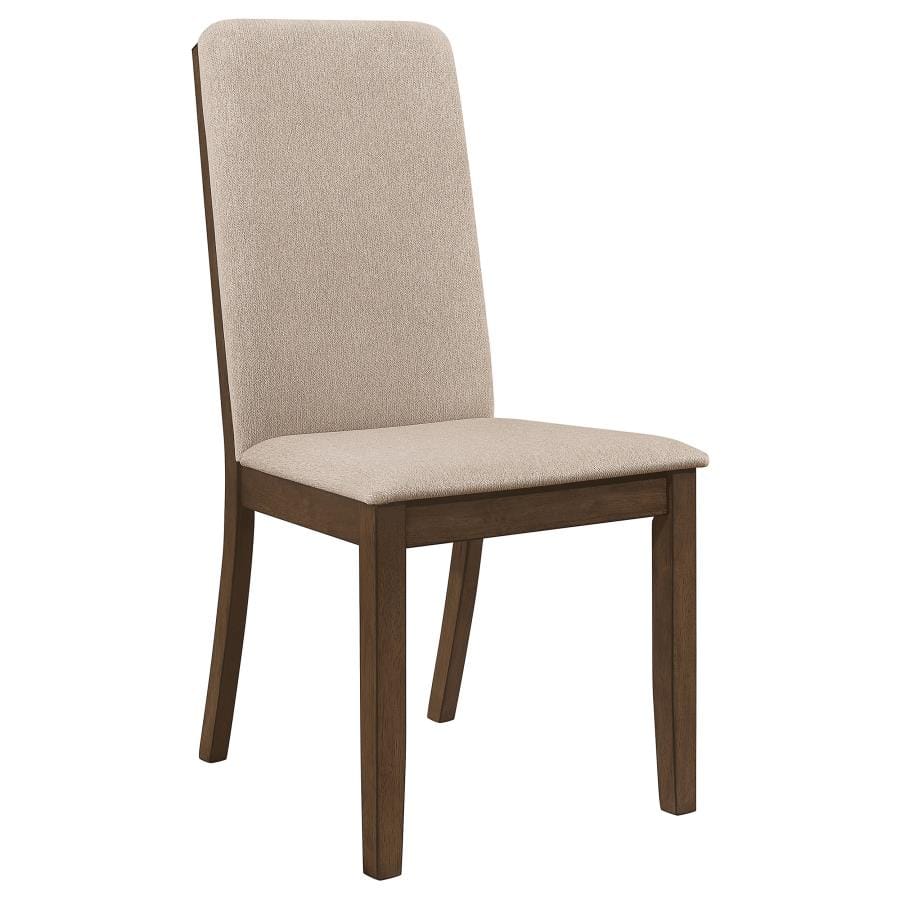 Wethersfield Solid Back Side Chairs Latte (Set of 2)