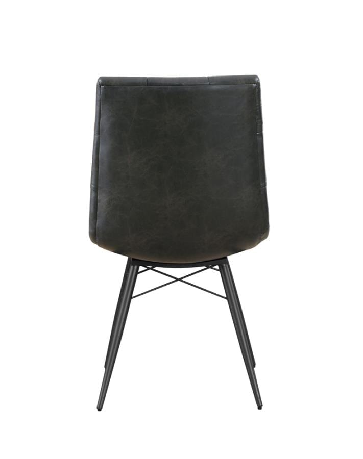Aiken Tufted Dining Chairs Charcoal (Set of 4)