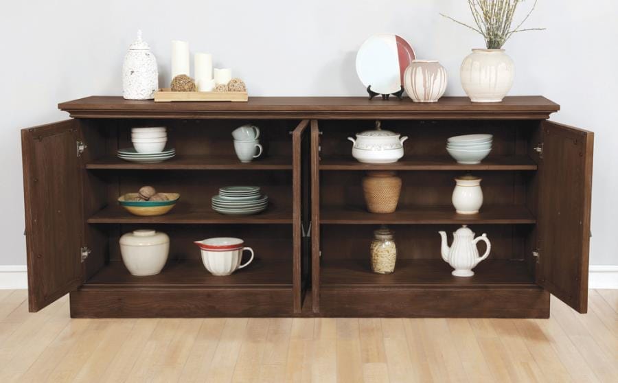 Brockway Cove 4-door Server Antique Java