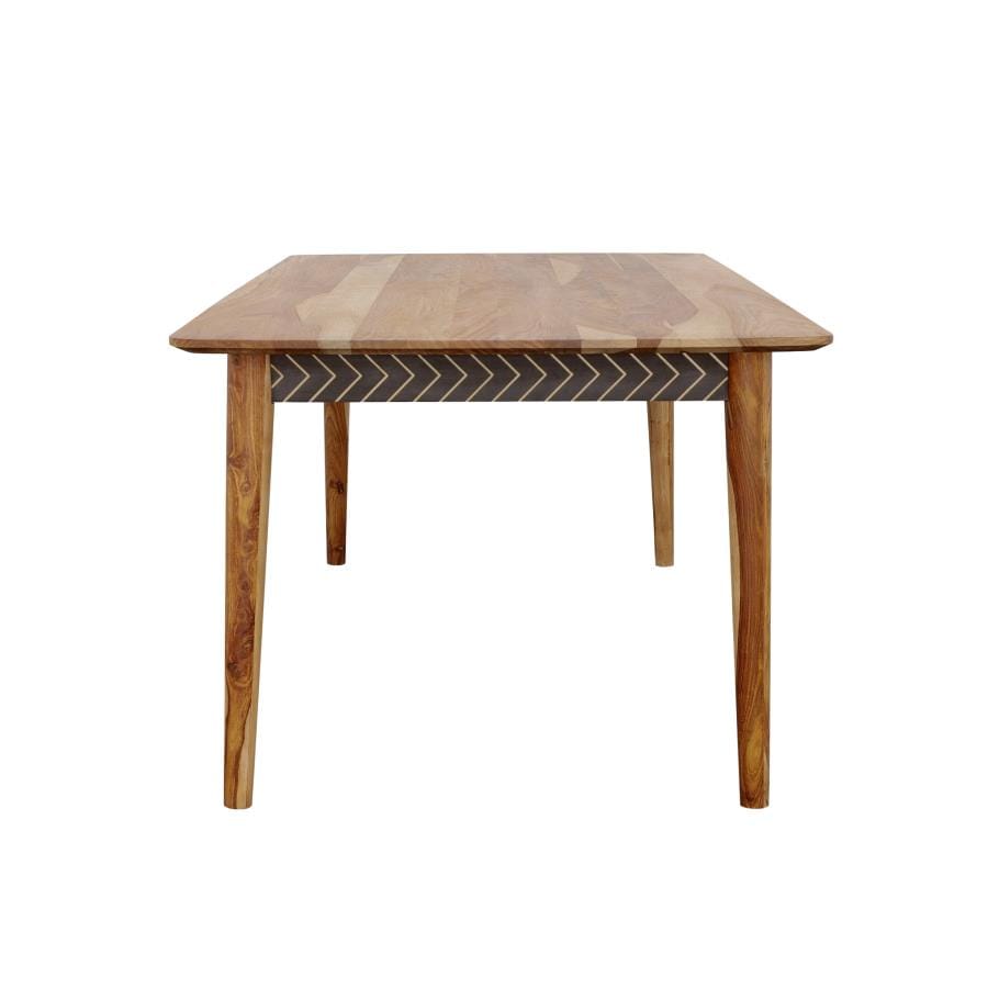 Partridge Wooden Dining Table Natural Sheesham