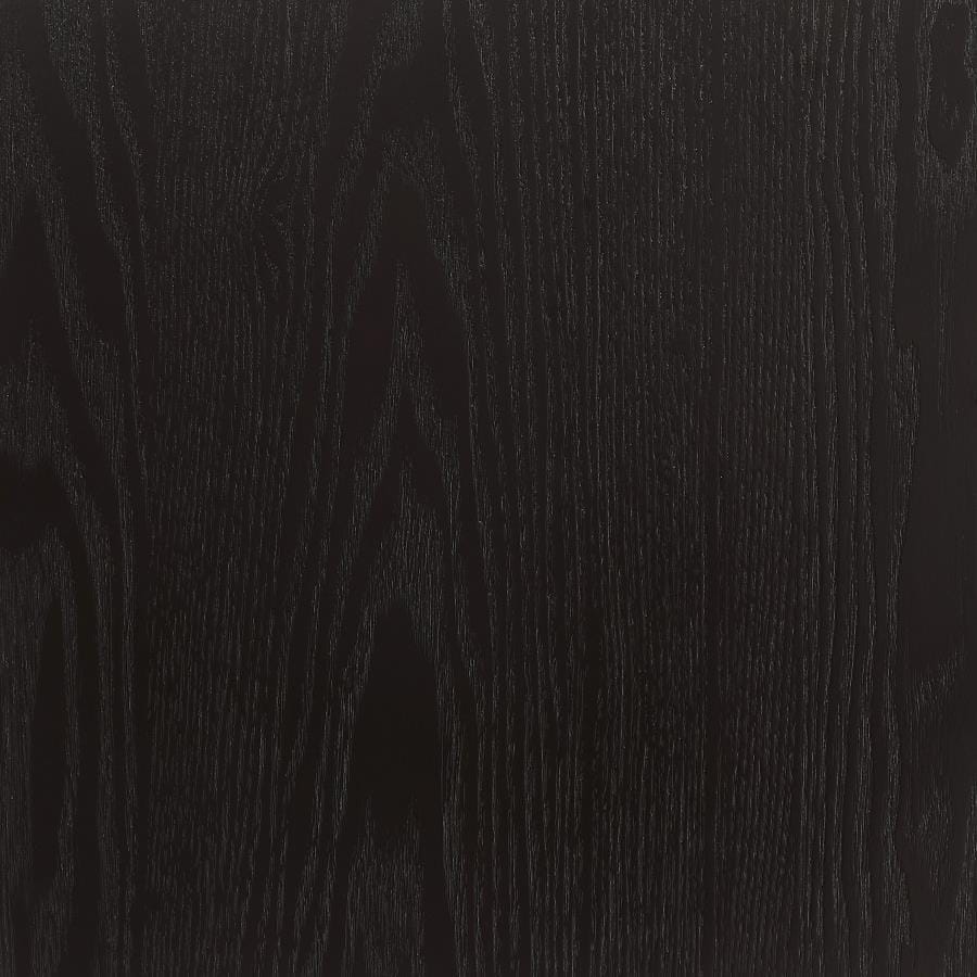 Toby Rectangular Marble Top Counter Height Table Espresso and White