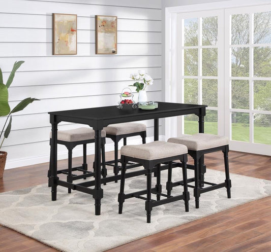 5 PC COUNTER HT DINING SET
