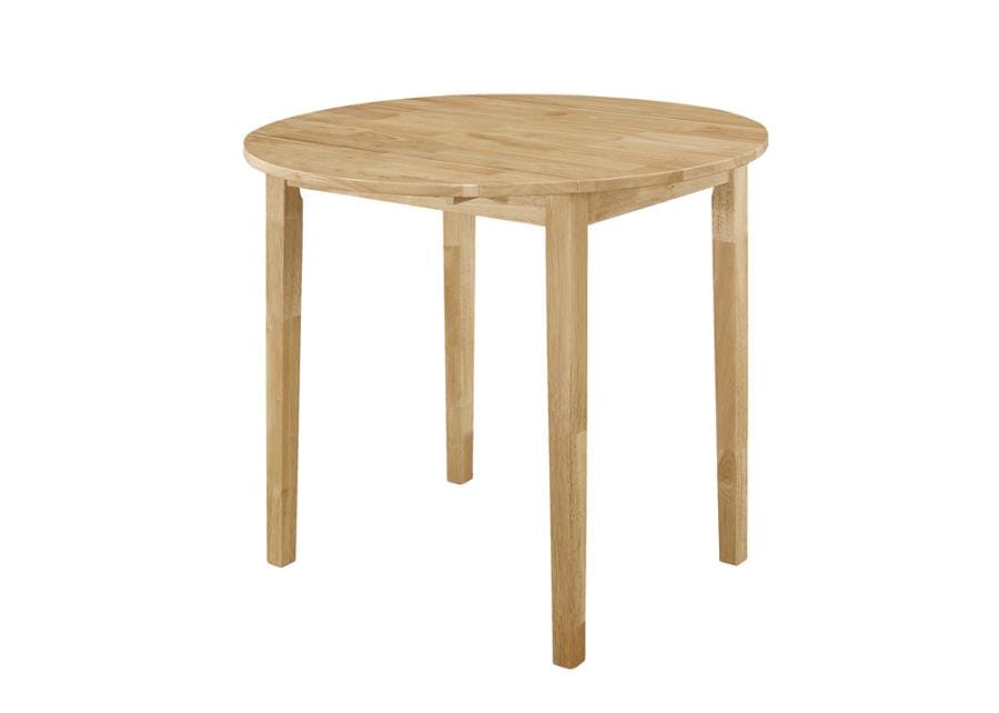 Bucknell 3-piece Dining Set with Drop Leaf Natural and Tan