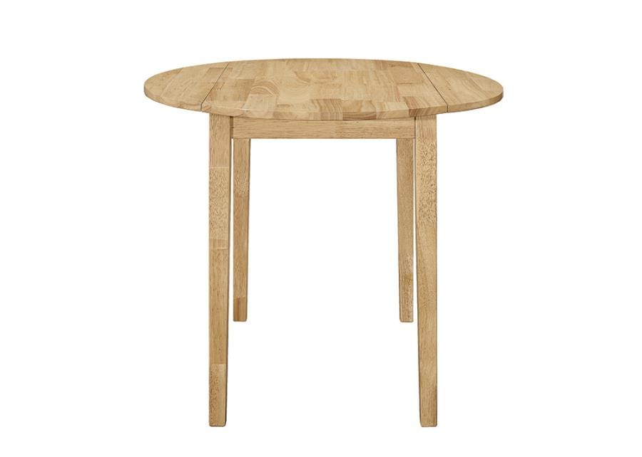 Bucknell 3-piece Dining Set with Drop Leaf Natural and Tan