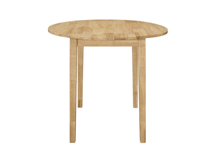 Bucknell 3-piece Dining Set with Drop Leaf Natural and Tan