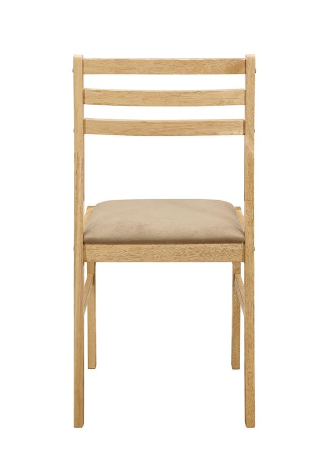 Bucknell 3-piece Dining Set with Drop Leaf Natural and Tan