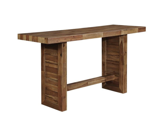 Tucson Rectangular Bar Table Varied Natural