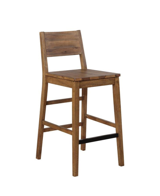 Tucson Open Back Bar Stools Varied Natural (Set of 2)