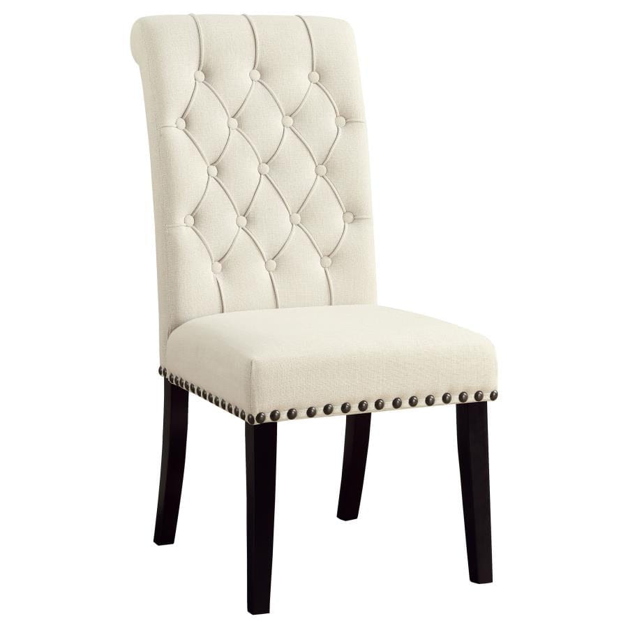 Mapleton Tufted Back Upholstered Side Chairs Beige (Set of 2)