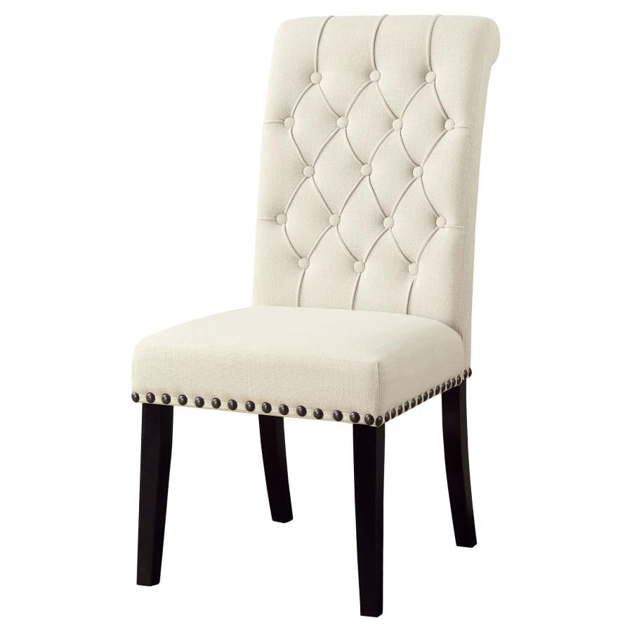 Mapleton Tufted Back Upholstered Side Chairs Beige (Set of 2)