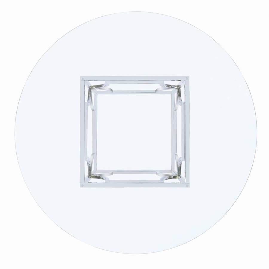 Starlight Dining Table Base Chrome