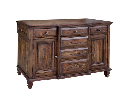 Avenue 6-drawer Server Vintage Dark Pine