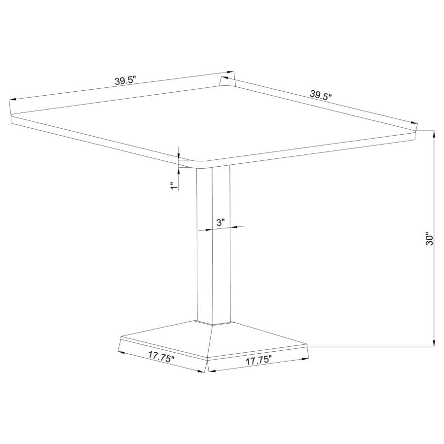 DINING TABLE 6 PC SET