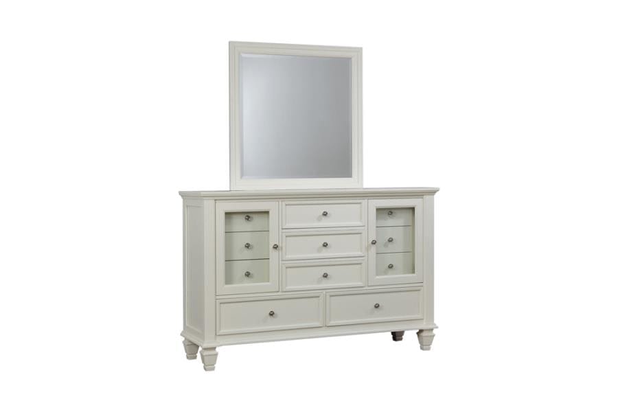 Sandy Beach 11-drawer Rectangular Dresser Buttermilk