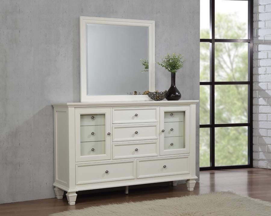 Sandy Beach 11-drawer Rectangular Dresser Buttermilk