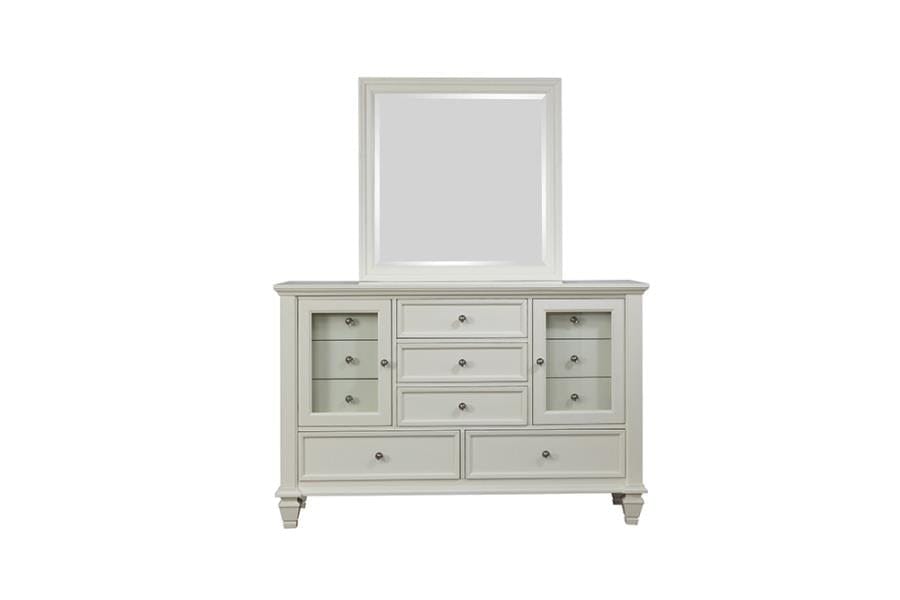 Sandy Beach 11-drawer Rectangular Dresser Buttermilk