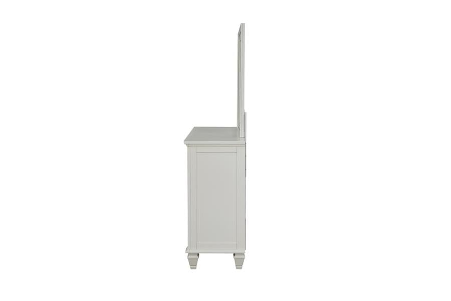 Sandy Beach 11-drawer Dresser - White Sandy Beach 11-drawer Dresser - White