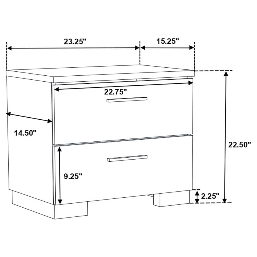 QUEEN BED 4 PC SET