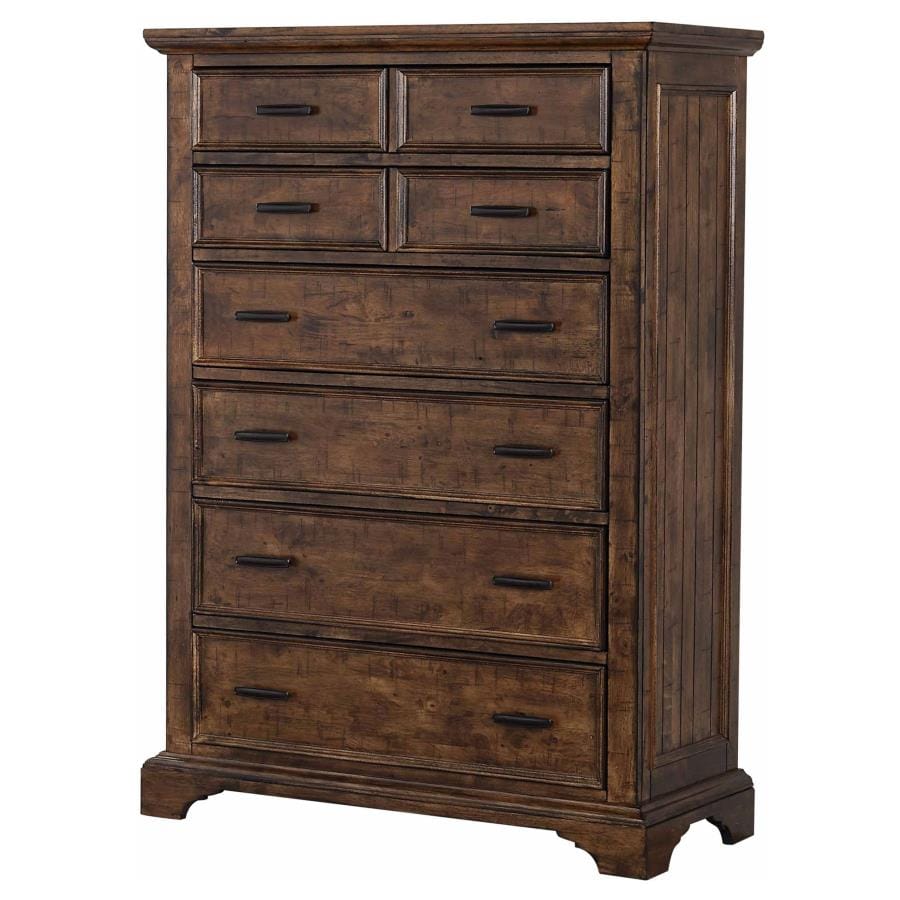 Elk Grove 7-drawer Chest Vintage Bourbon