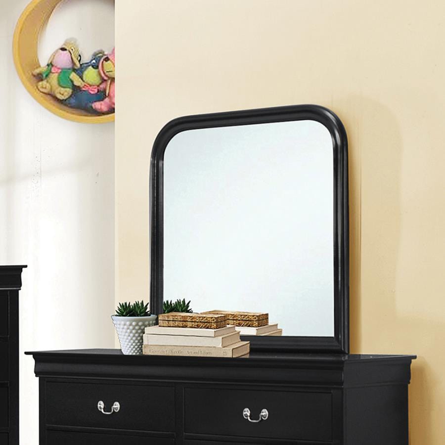 Louis Philippe Rectangle Dresser Mirror