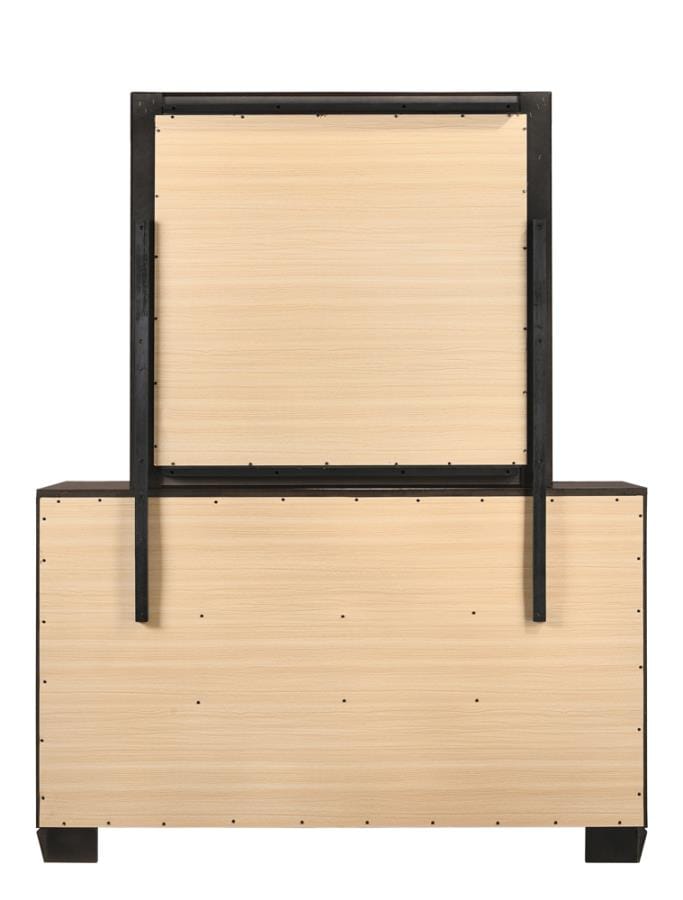 Kauffman 6-drawer Dresser Dark Cocoa