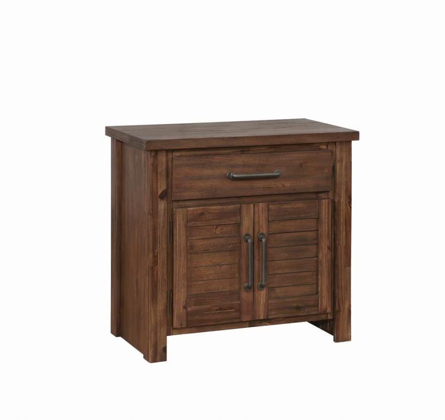 Sutter Creek 2-door Nightstand Vintage Bourbon