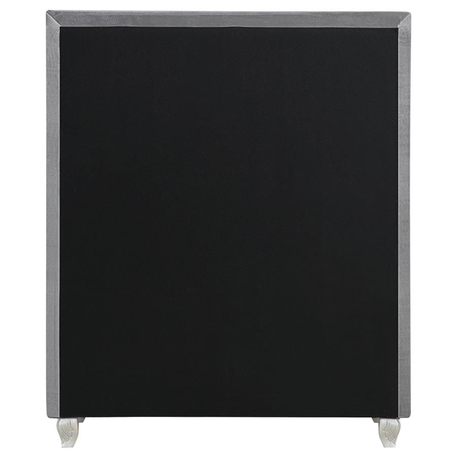 Deanna 5-drawer Rectangular Chest Grey